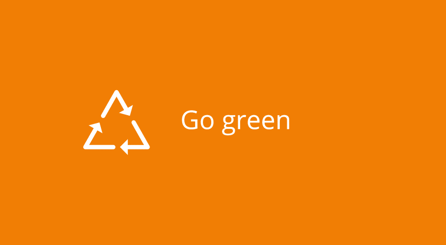 Go green  – der „Nachhaltigkeits-Trend“ hält an